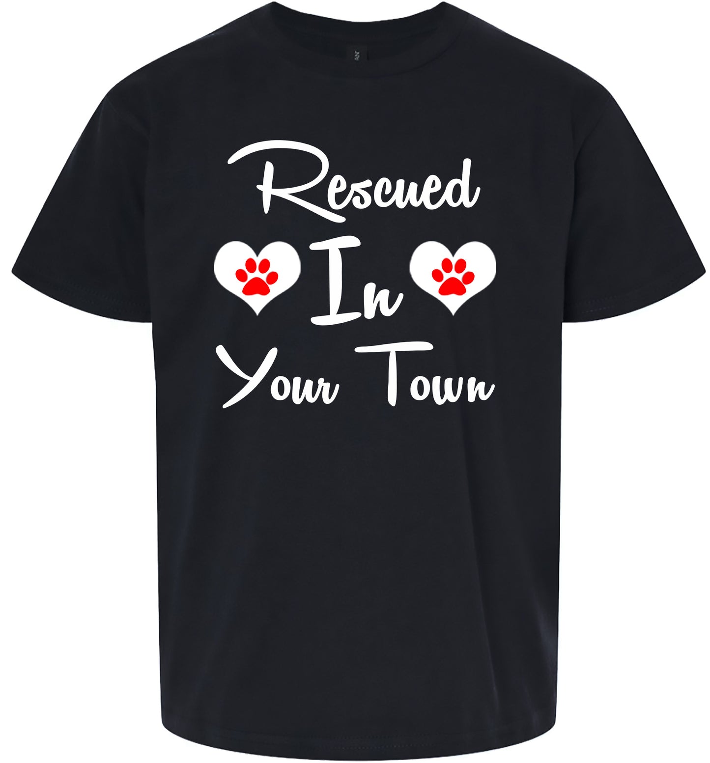 Custom Rescued In Children's Gildan Soft Shirt