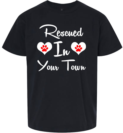 Custom Rescued In Children's Gildan Soft Shirt