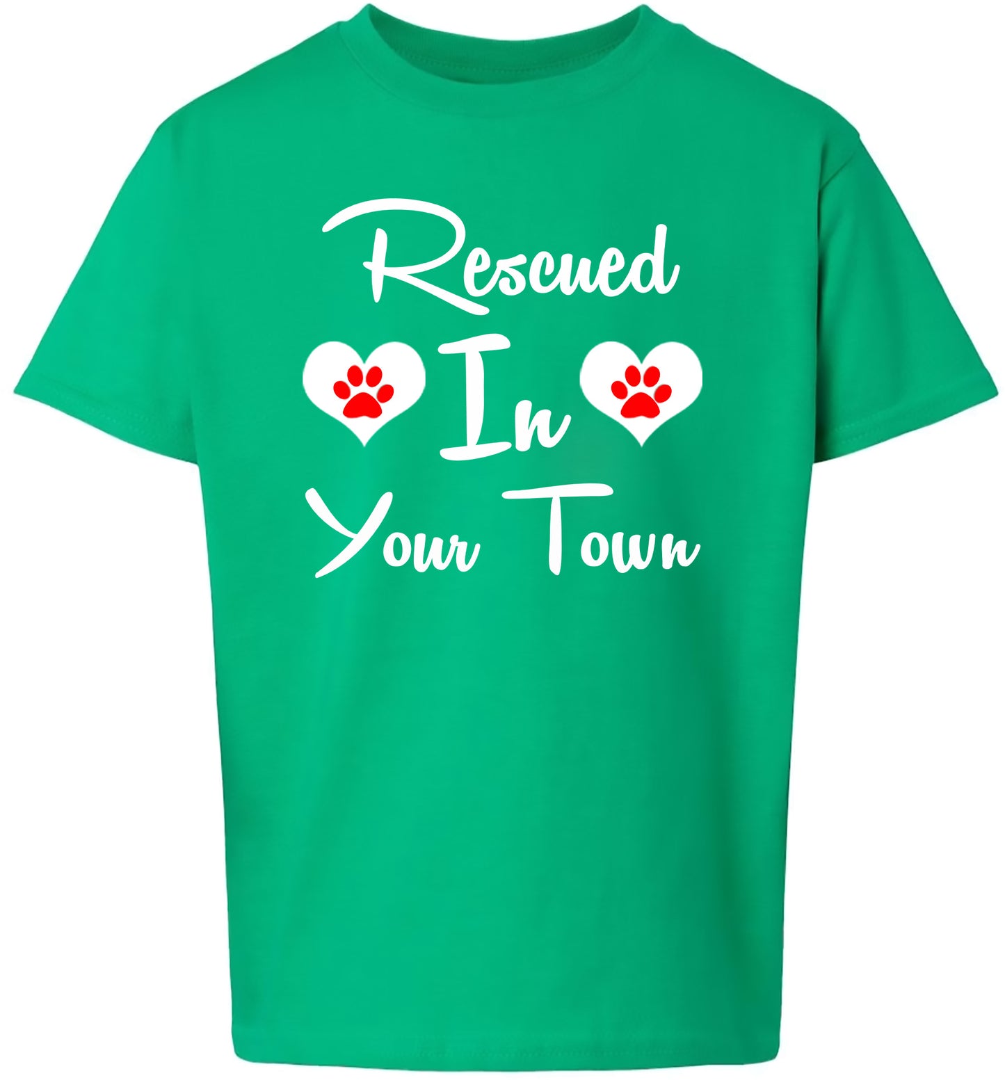 Custom Rescued In Children's Gildan Soft Shirt