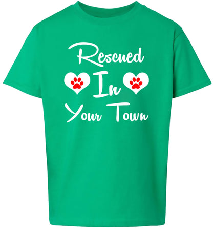 Custom Rescued In Children's Gildan Soft Shirt