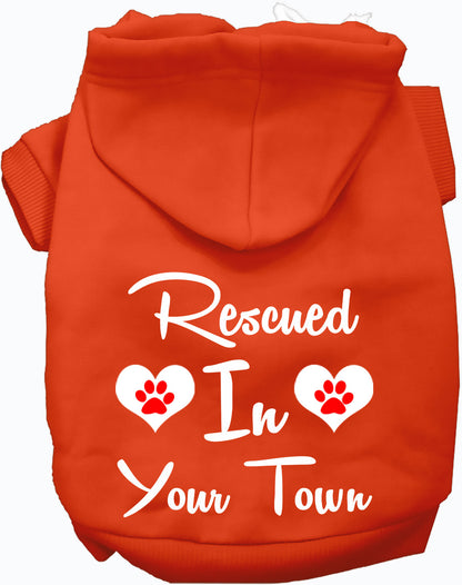 Custom Rescued In Pet Hoodie