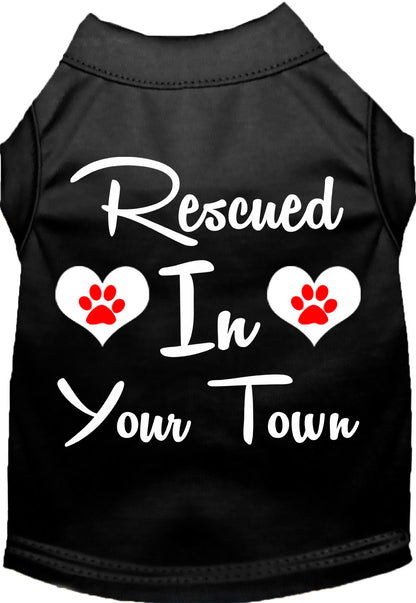 Custom Rescued In Pet Shirt