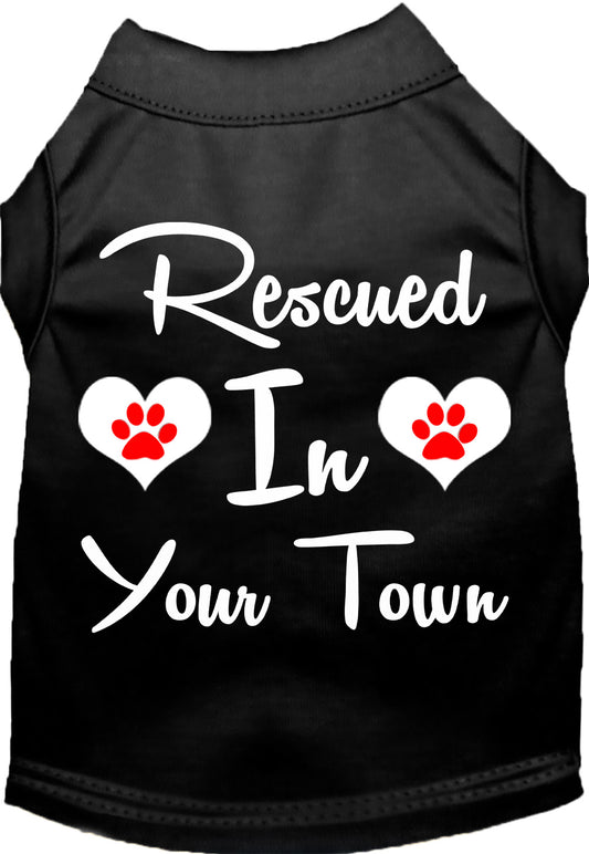 Custom Rescued In Pet Shirt