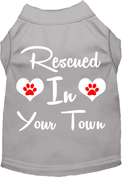 Custom Rescued In Pet Shirt