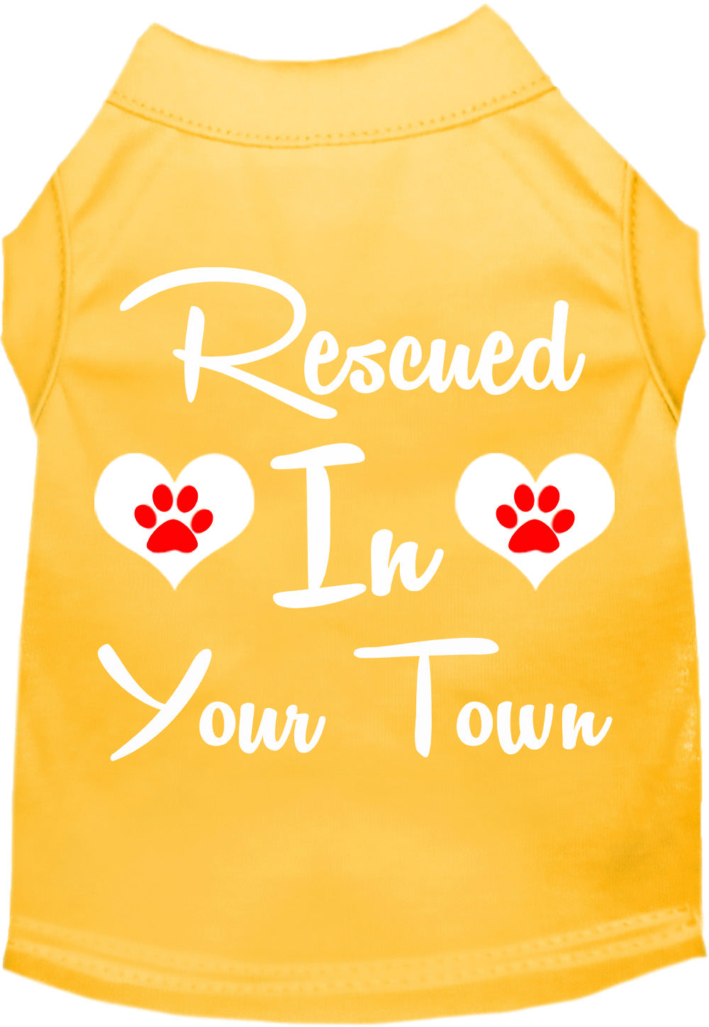 Custom Rescued In Pet Shirt