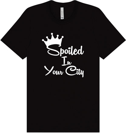 Custom Spoiled In Adult Bella Canvas Shirt