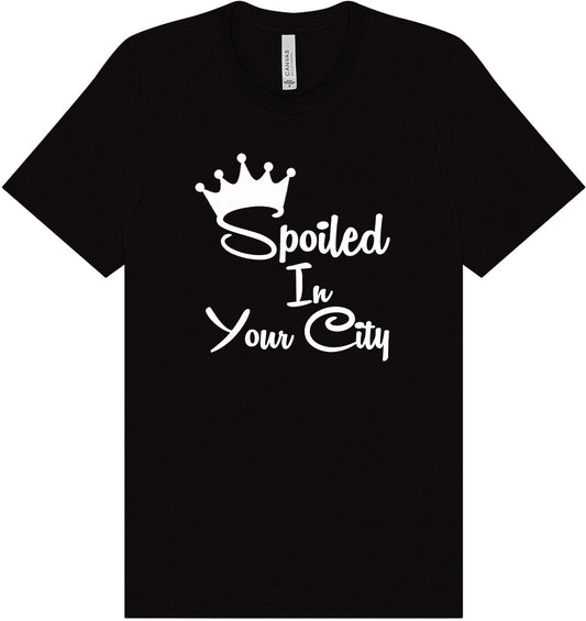 Custom Spoiled In Adult Bella Canvas Shirt