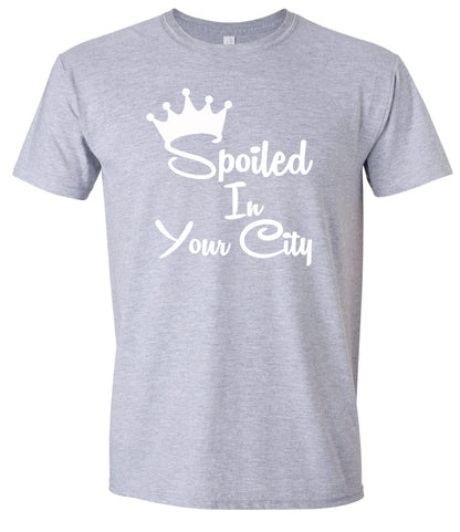 Custom Spoiled In Adult Gildan Soft Shirt