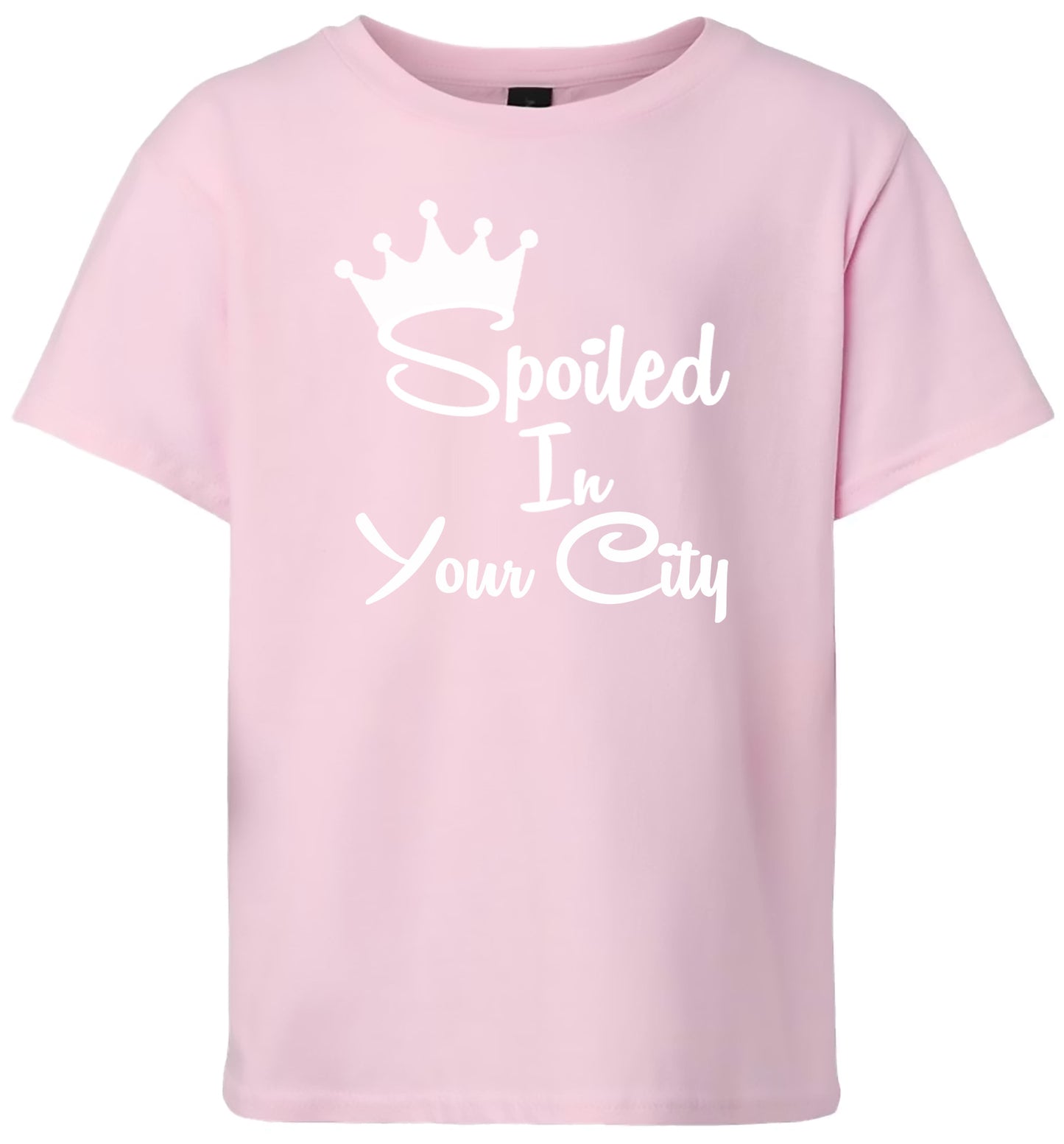 Custom Spoiled In Children's Gildan Soft Shirt