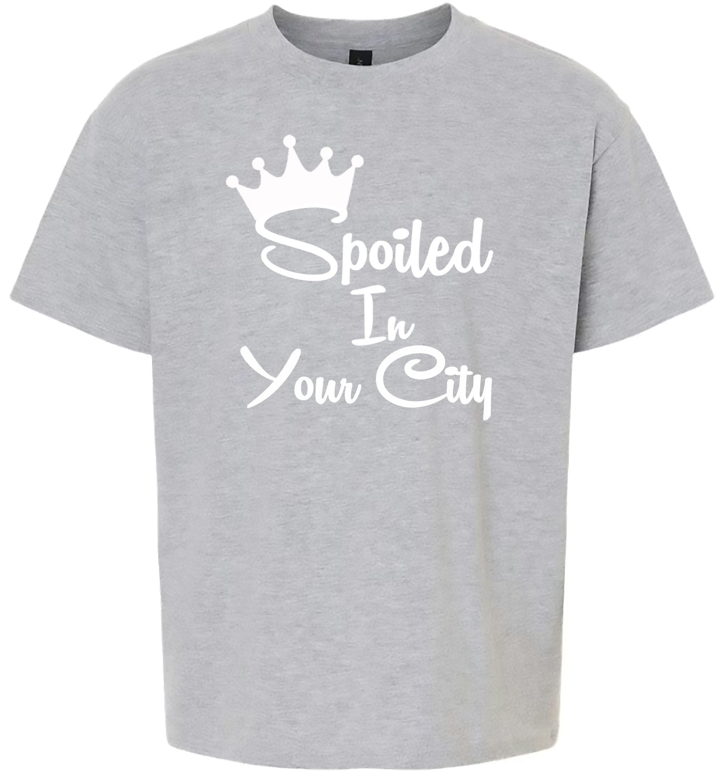 Custom Spoiled In Children's Gildan Soft Shirt