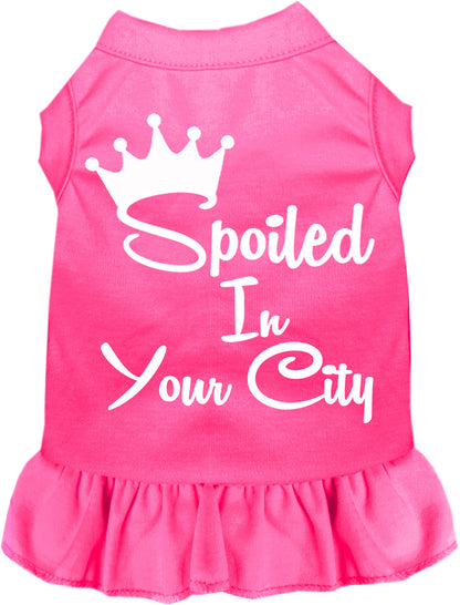 Custom Spoiled In Pet Dress