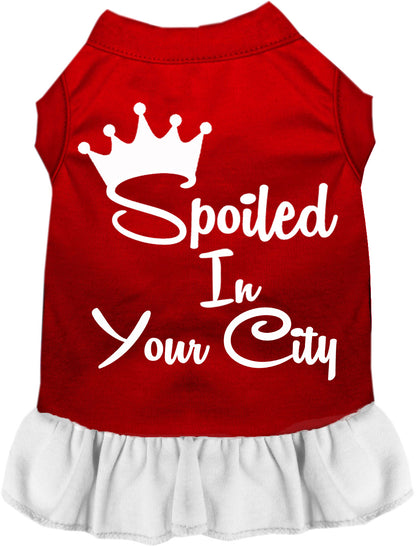 Custom Spoiled In Pet Dress