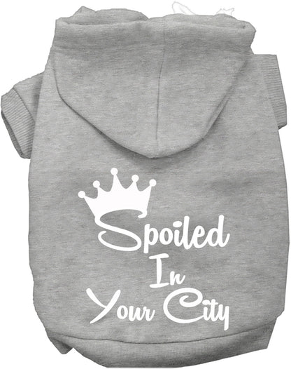 Custom Spoiled In Pet Hoodie