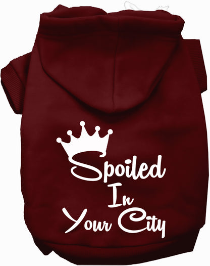Custom Spoiled In Pet Hoodie