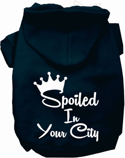 Custom Spoiled In Pet Hoodie