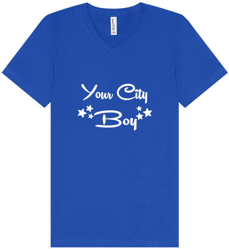 Custom Boy Unisex V-Neck Shirt