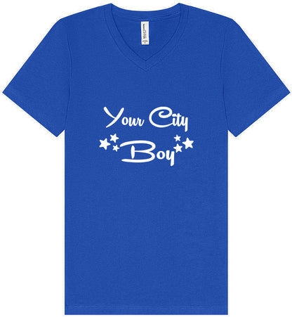 Custom Boy Unisex V-Neck Shirt