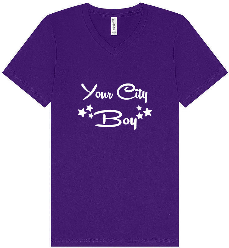 Custom Boy Unisex V-Neck Shirt