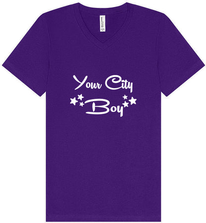 Custom Boy Unisex V-Neck Shirt