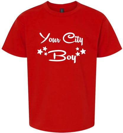 Custom Boy Children's Gildan Soft Shirt