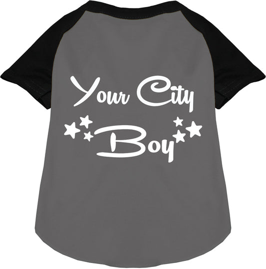 Custom Boy Pet Raglan Shirts