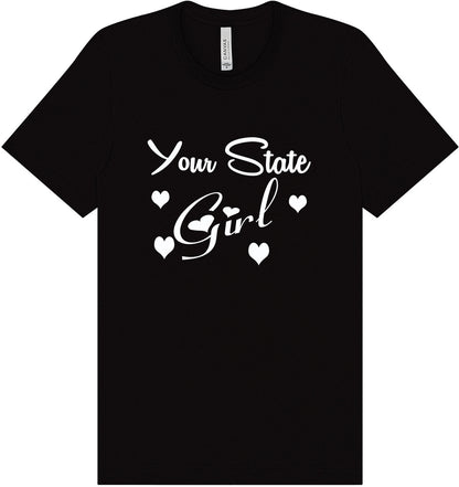 Custom Girl Adult Bella Canvas Shirt