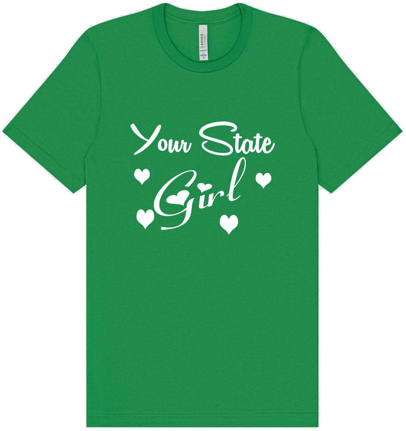 Custom Girl Adult Bella Canvas Shirt