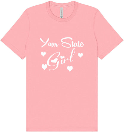 Custom Girl Adult Bella Canvas Shirt