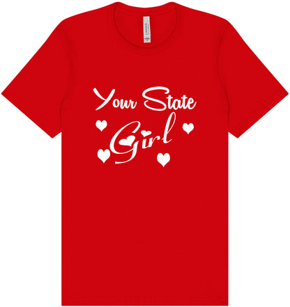 Custom Girl Adult Bella Canvas Shirt