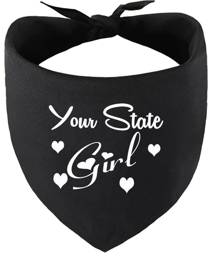Custom Girl Pet Bandana