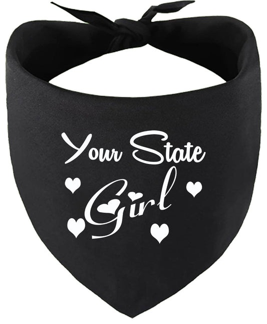 Custom Girl Pet Bandana