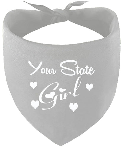 Custom Girl Pet Bandana