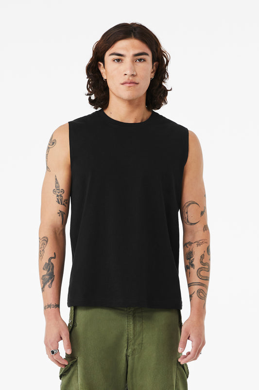Custom Unisex Adult Jersey Muscle Tank
