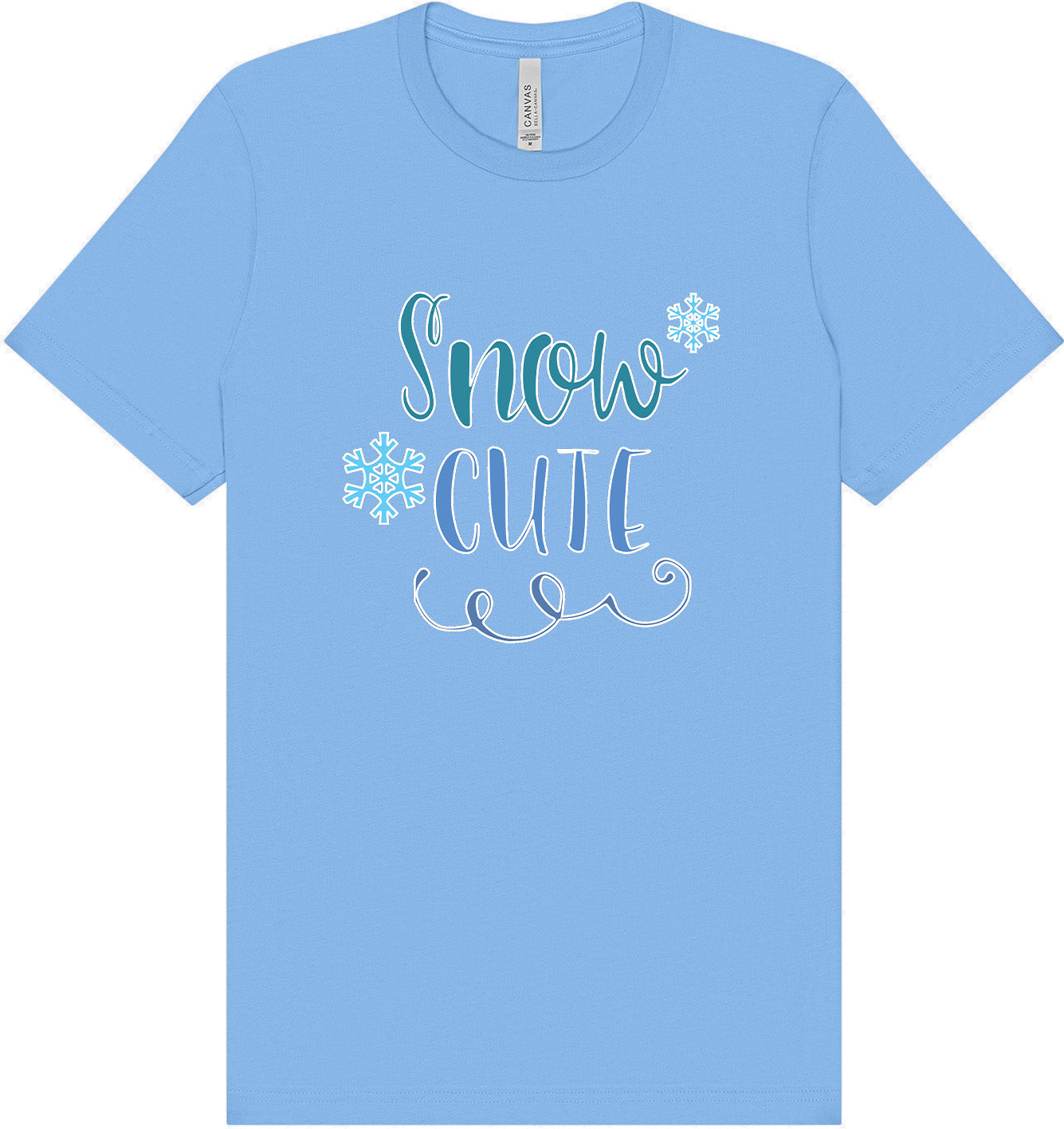 Snow Cute Adult Bella Canvas Shirt