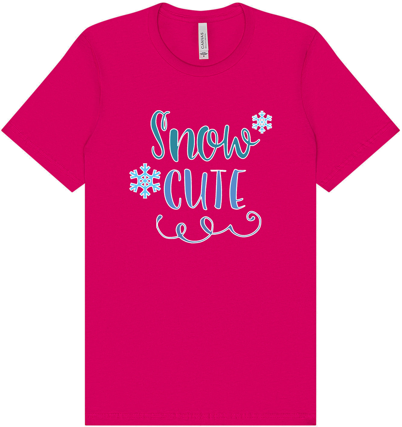 Snow Cute Adult Bella Canvas Shirt