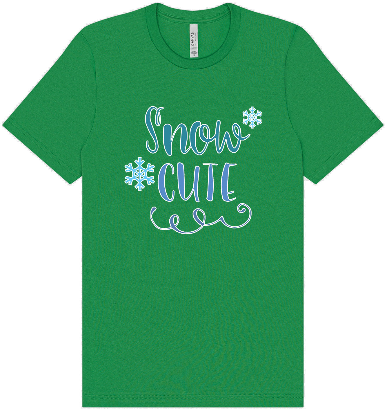 Snow Cute Adult Bella Canvas Shirt
