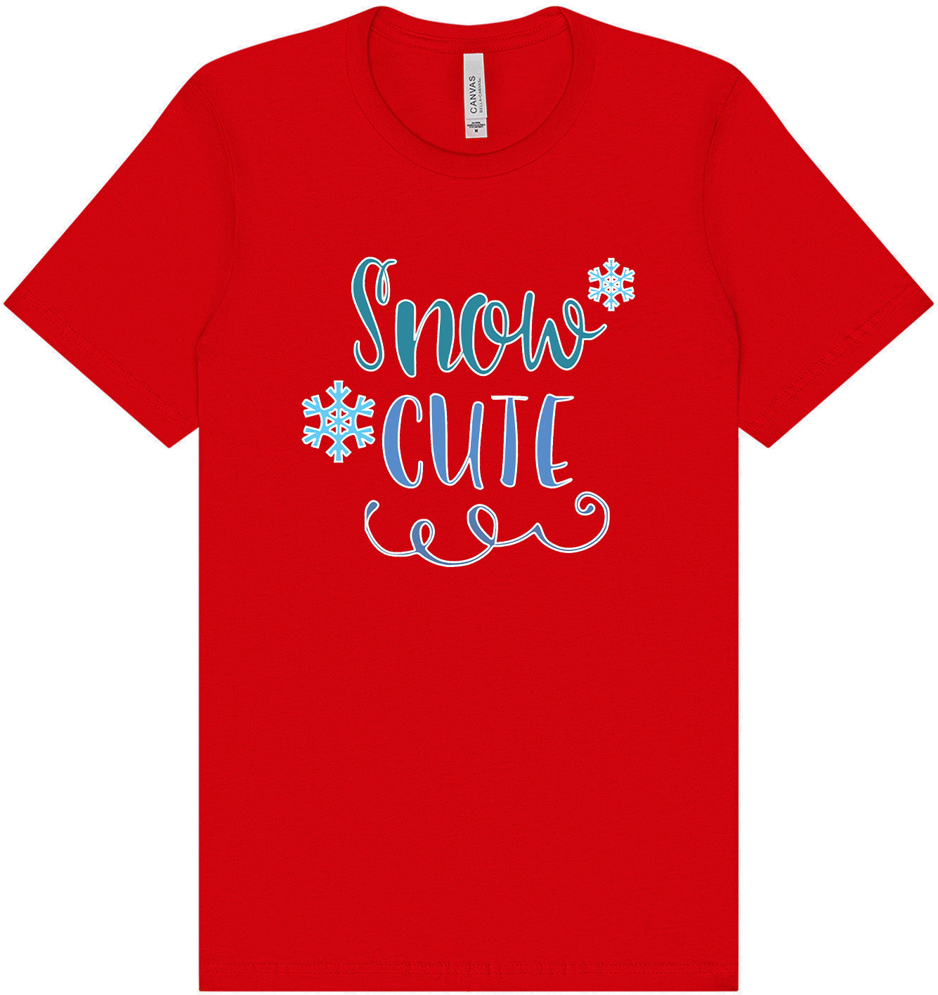 Snow Cute Adult Bella Canvas Shirt