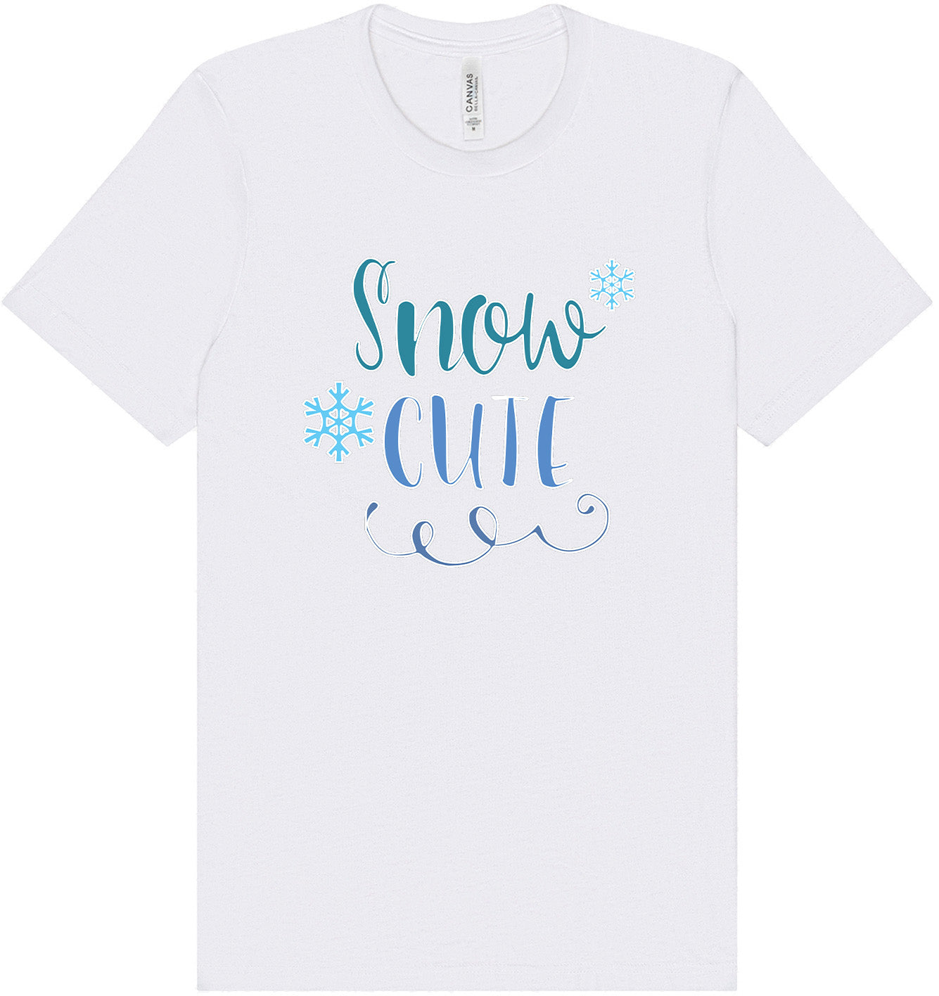 Snow Cute Adult Bella Canvas Shirt