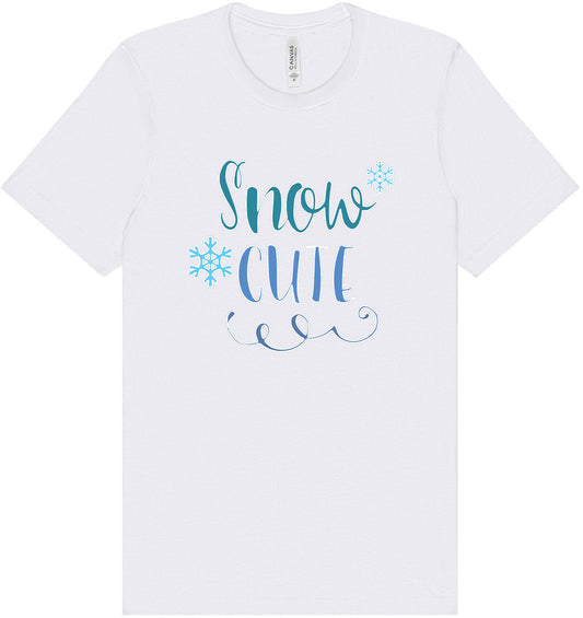 Snow Cute Adult Bella Canvas Shirt