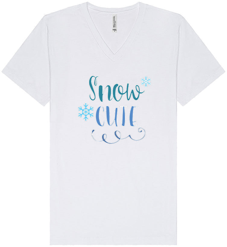 Snow Cute Unisex V-Neck Shirt
