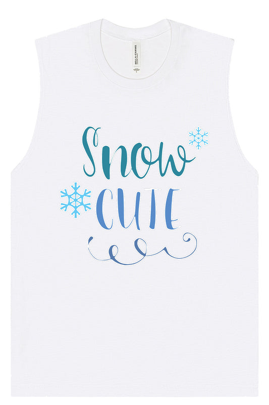 Snow Cute Muscle Tank