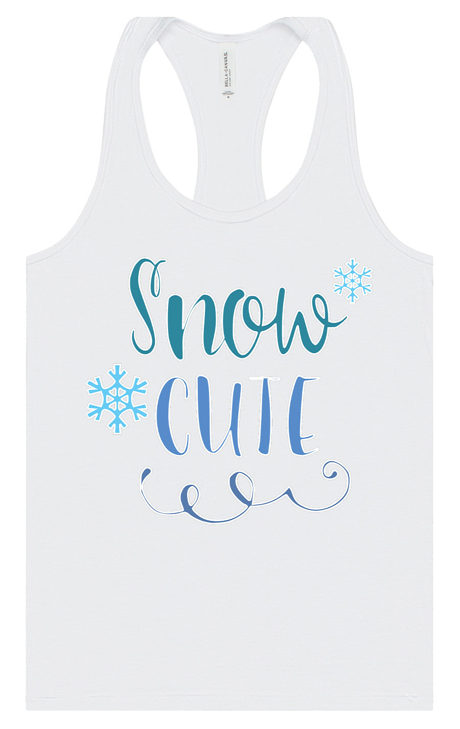Snow Cute Women's Racerback Tank