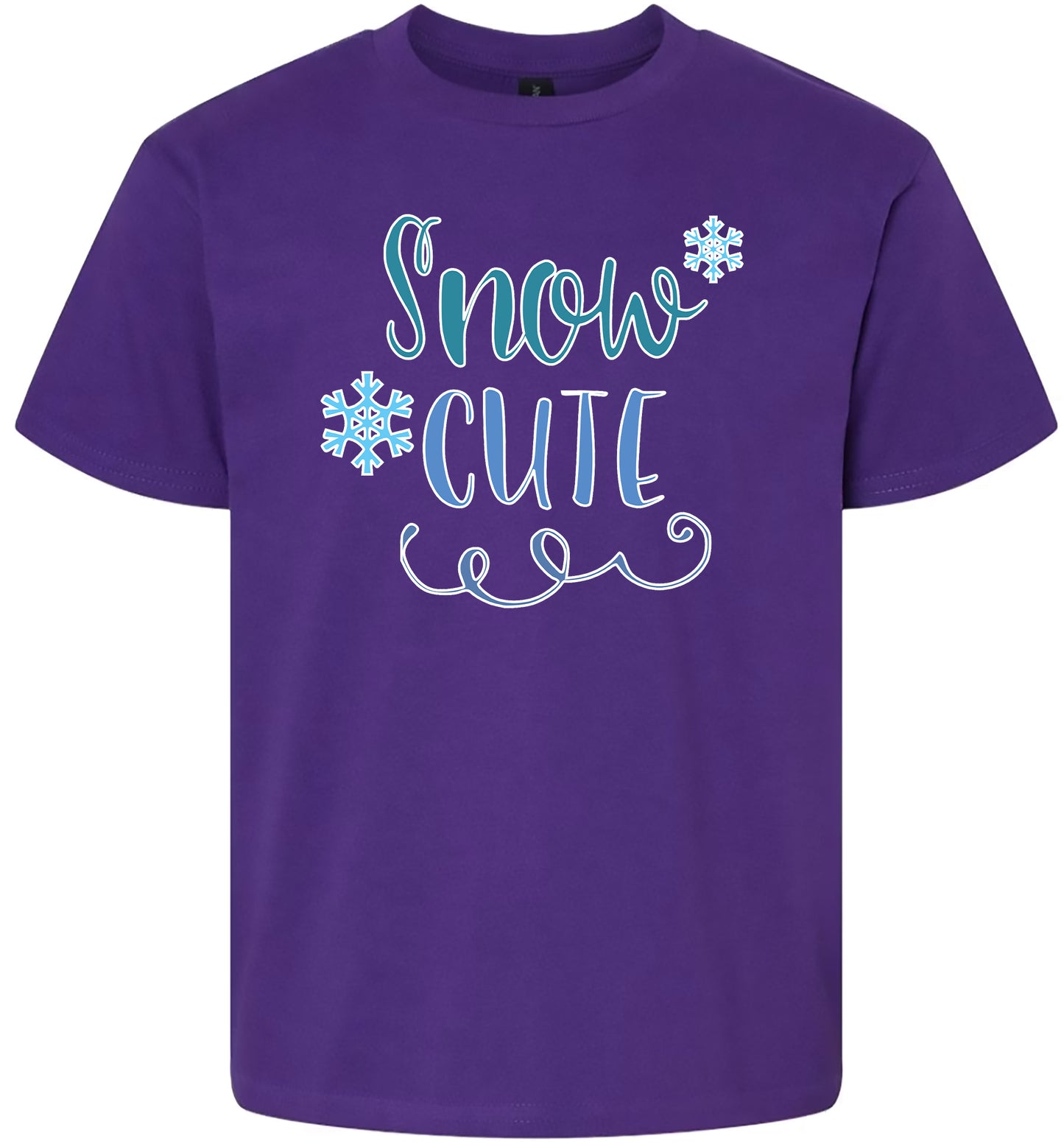 Snow Cute Children's Gildan Soft Shirt