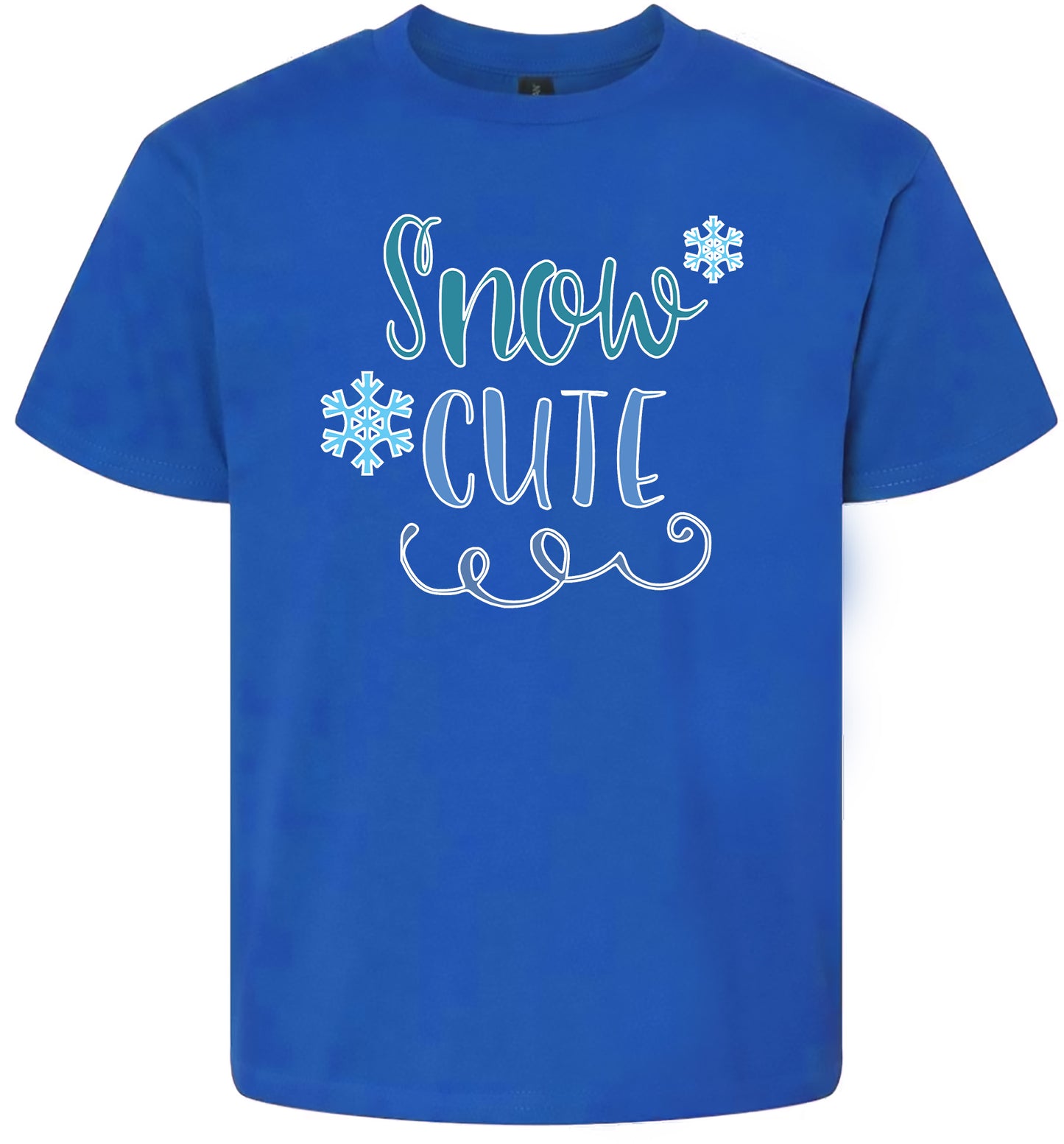 Snow Cute Children's Gildan Soft Shirt