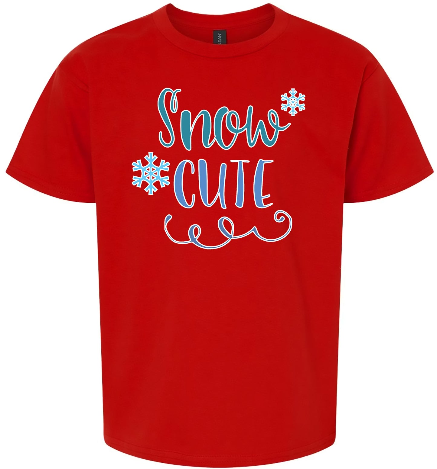 Snow Cute Children's Gildan Soft Shirt
