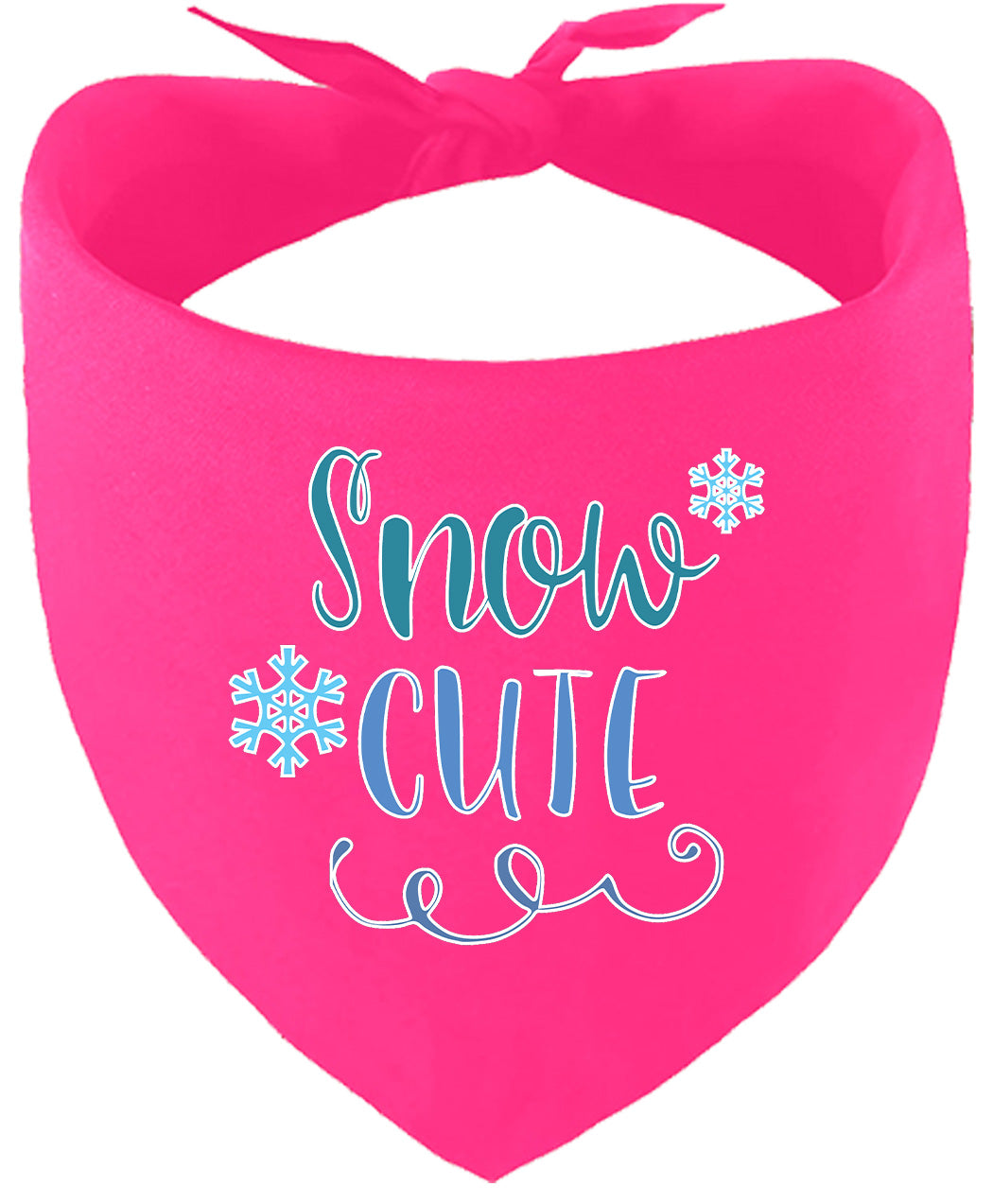 Snow Cute Pet Bandana