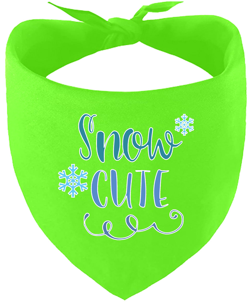 Snow Cute Pet Bandana