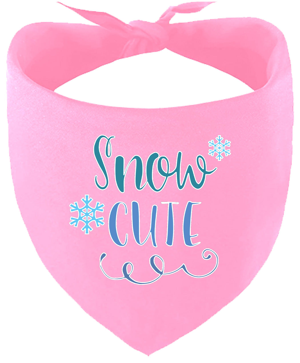 Snow Cute Pet Bandana