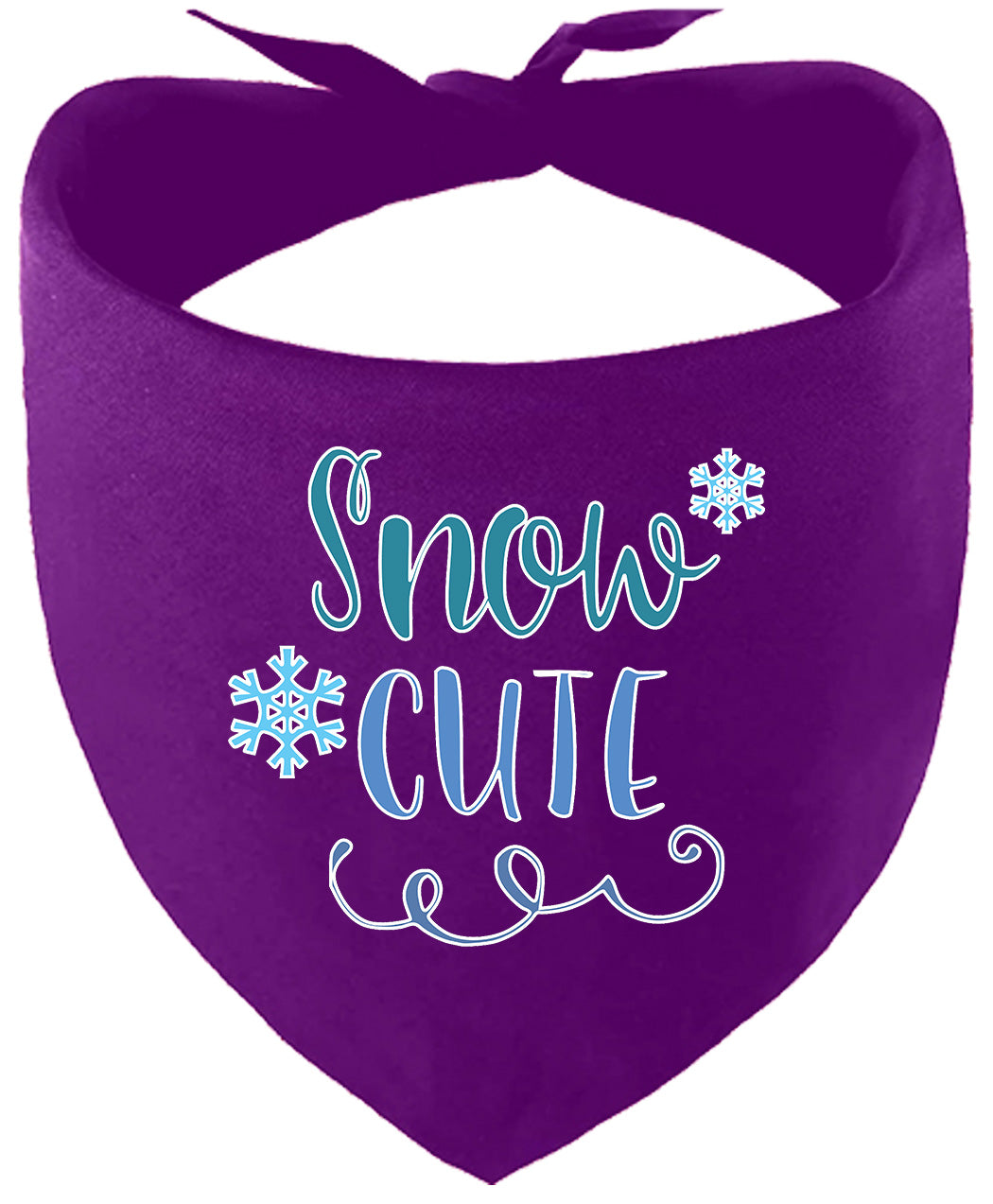 Snow Cute Pet Bandana