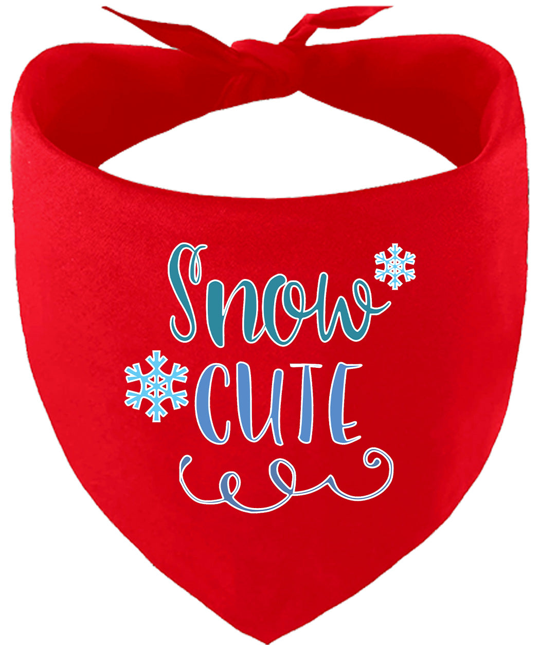 Snow Cute Pet Bandana